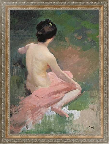 Постер Female Nude с типом исполнения На холсте в раме в багетной раме 484.M48.310