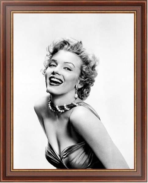 Постер Monroe, Marilyn 72 с типом исполнения На холсте в раме в багетной раме 35-M719P-83
