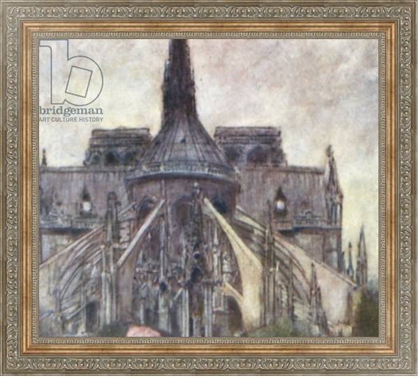 Постер Notre Dame с типом исполнения На холсте в раме в багетной раме 484.M48.310