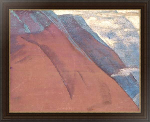 Постер Горный этюд. (1931) с типом исполнения На холсте в раме в багетной раме 1.023.151