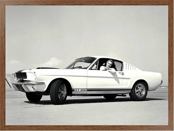 Постер Shelby GT350 '1965 с типом исполнения На холсте в раме в багетной раме 1727.4310