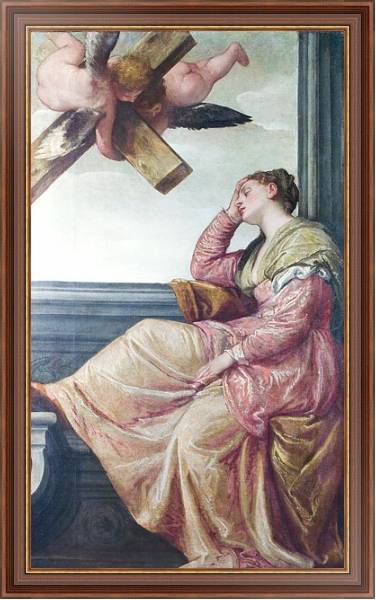 Постер Сон Святой Елены с типом исполнения На холсте в раме в багетной раме 35-M719P-83