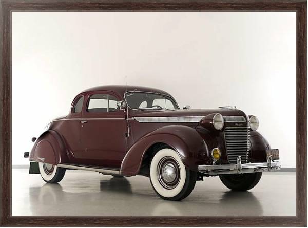 Постер Chrysler Imperial Coupe '1937 с типом исполнения На холсте в раме в багетной раме 221-02