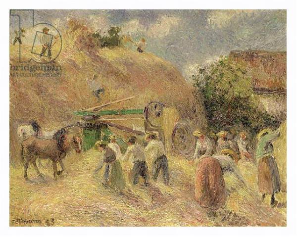 Постер The Harvest, 1883 с типом исполнения На холсте в раме в багетной раме 221-03