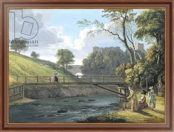 Постер Roslin Castle, Midlothian с типом исполнения На холсте в раме в багетной раме 35-M719P-83