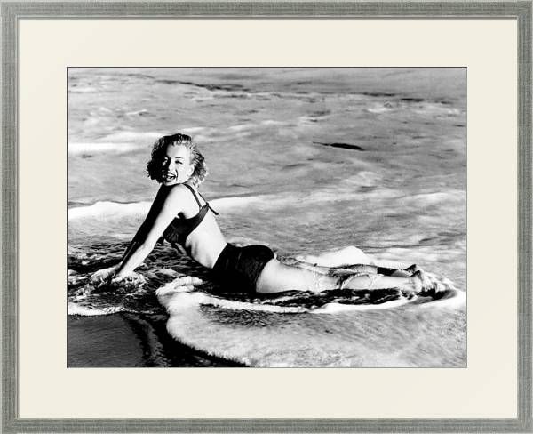 Постер Monroe, Marilyn 16 с типом исполнения Под стеклом в багетной раме 1727.2510