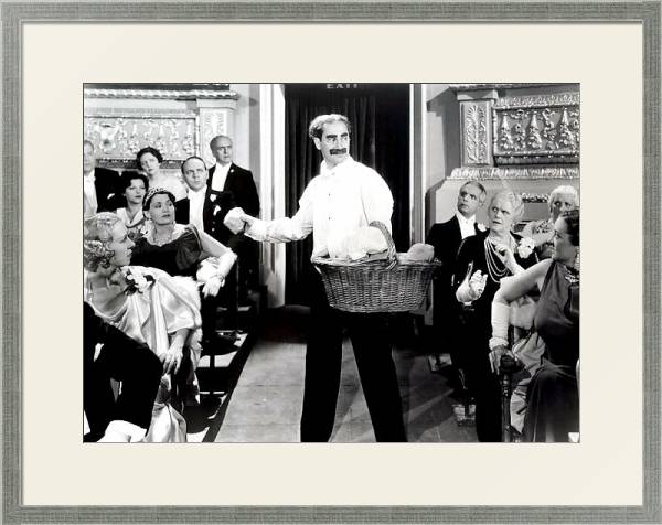 Постер Marx Brothers (A Night At The Opera) 5 с типом исполнения Под стеклом в багетной раме 1727.2510