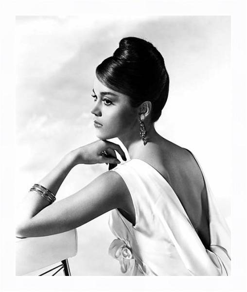 Постер Fonda, Jane 4 с типом исполнения На холсте в раме в багетной раме 221-03