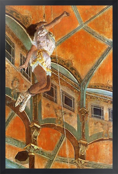 Постер Ла Ла в цирке Фернадо с типом исполнения На холсте в раме в багетной раме 1727.8010