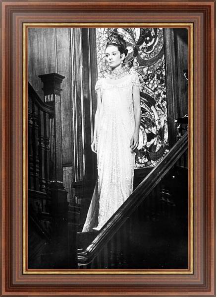Постер Хепберн Одри 155 с типом исполнения На холсте в раме в багетной раме 35-M719P-83