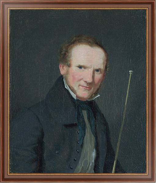 Постер Портрет Вильяма Бендза с типом исполнения На холсте в раме в багетной раме 35-M719P-83