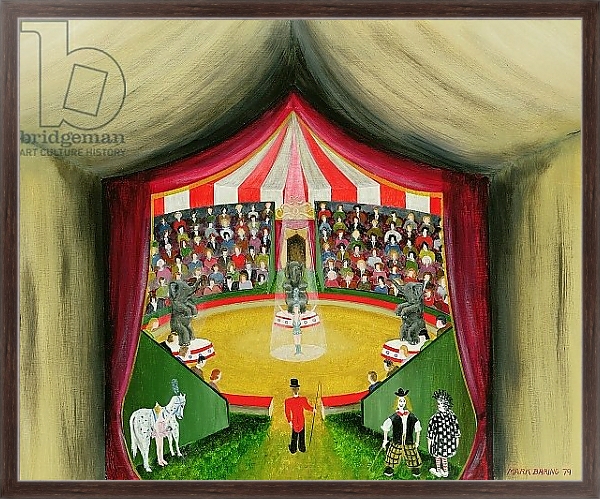 Постер The Circus, 1979 с типом исполнения На холсте в раме в багетной раме 221-02
