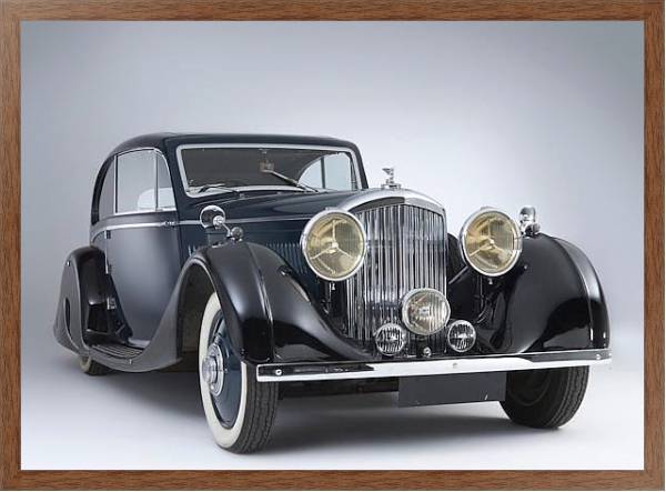 Постер Bentley 3 1 2 Litre Coupe '1935 с типом исполнения На холсте в раме в багетной раме 1727.4310