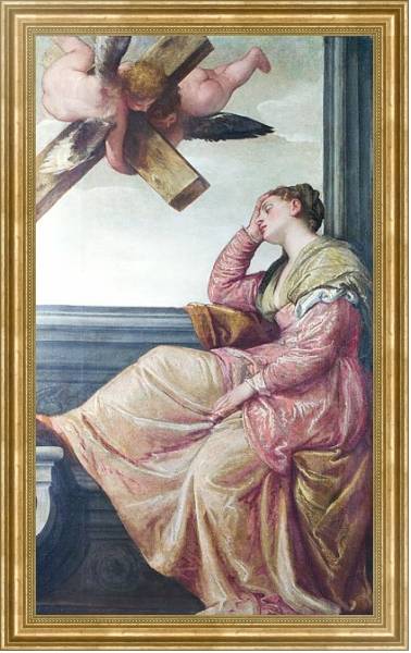 Постер Сон Святой Елены с типом исполнения На холсте в раме в багетной раме NA033.1.051