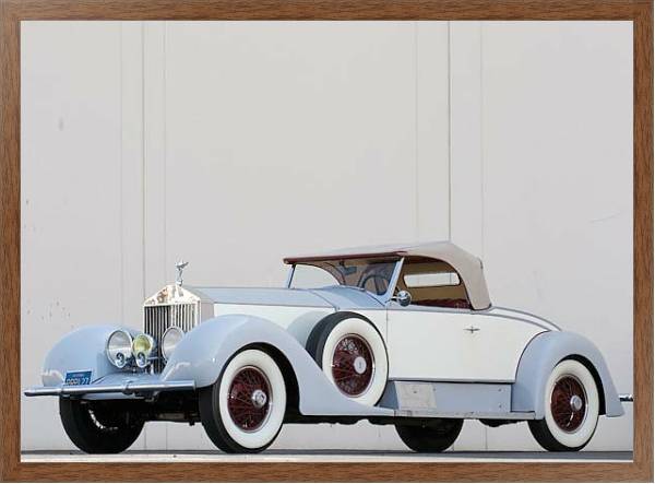 Постер Rolls-Royce Phantom I Playboy Roadster '1927 с типом исполнения На холсте в раме в багетной раме 1727.4310