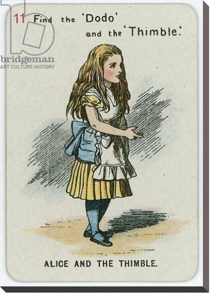 Постер Alice and the Thimble с типом исполнения На холсте без рамы