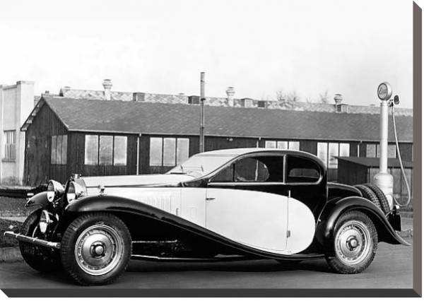 Постер Bugatti Type 50 Coupe Profilee '1931–33 с типом исполнения На холсте без рамы