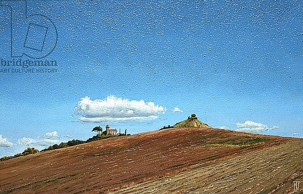 Постер Big Sky, Hill Top, Todi, Umbria, 1998 с типом исполнения На холсте без рамы