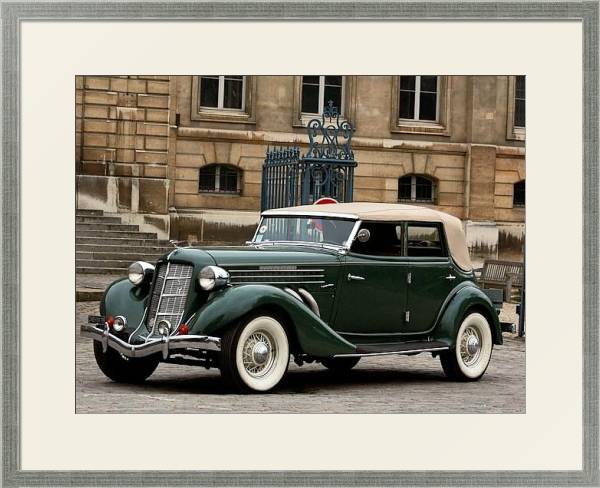 Постер Auburn 851 Supercharged Phaeton '1935 с типом исполнения Под стеклом в багетной раме 1727.2510