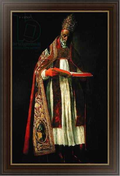 Постер St. Gregory the Great 2 с типом исполнения На холсте в раме в багетной раме 1.023.151