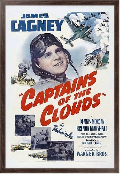 Постер Poster - Captains Of The Clouds с типом исполнения На холсте в раме в багетной раме 221-02
