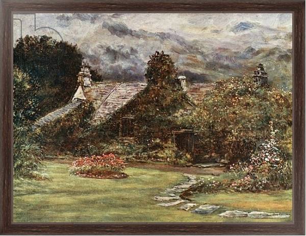 Постер Dove Cottage, Grasmere с типом исполнения На холсте в раме в багетной раме 221-02