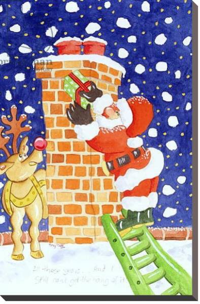 Постер Present from Santa, 2005 с типом исполнения На холсте без рамы
