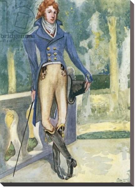 Постер A Man of the Time of George IV 1820-1830 с типом исполнения На холсте без рамы