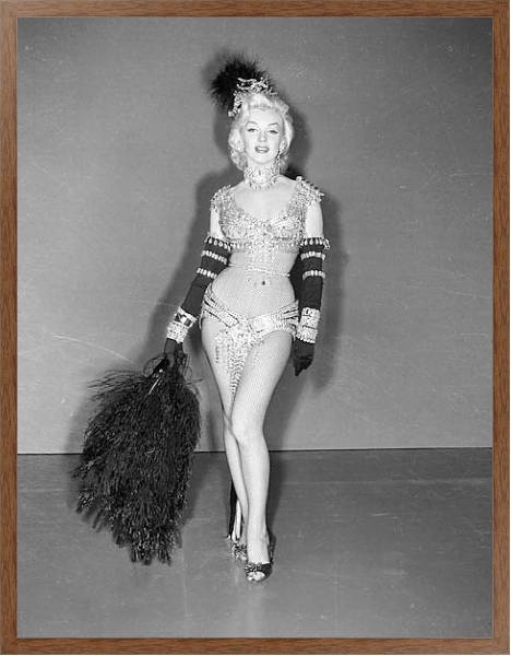 Постер Monroe, Marilyn (Gentlemen Prefer Blondes) 3 с типом исполнения На холсте в раме в багетной раме 1727.4310