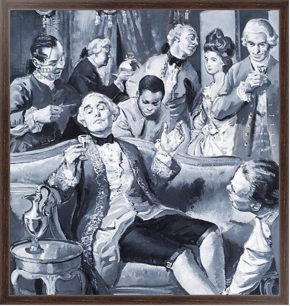 Постер Lord Massereene с типом исполнения На холсте в раме в багетной раме 221-02