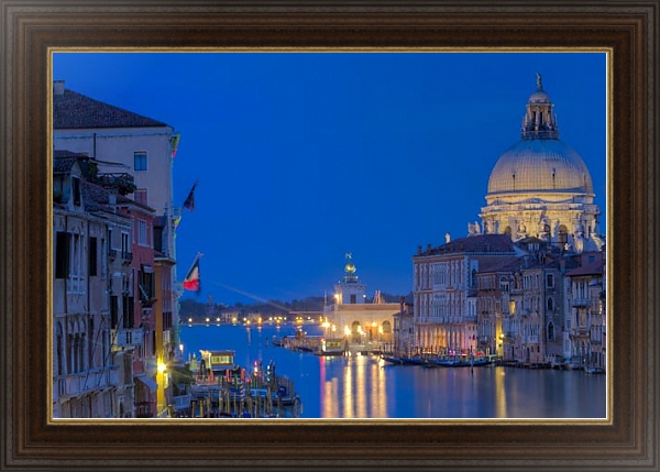 Постер Гранд-канал. Венеция 2 с типом исполнения На холсте в раме в багетной раме 1.023.151