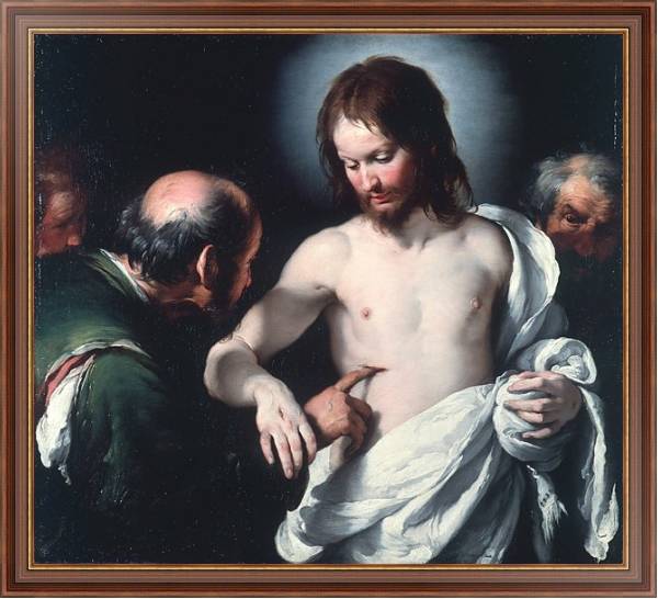 Постер Неверие Святого Томаса 2 с типом исполнения На холсте в раме в багетной раме 35-M719P-83