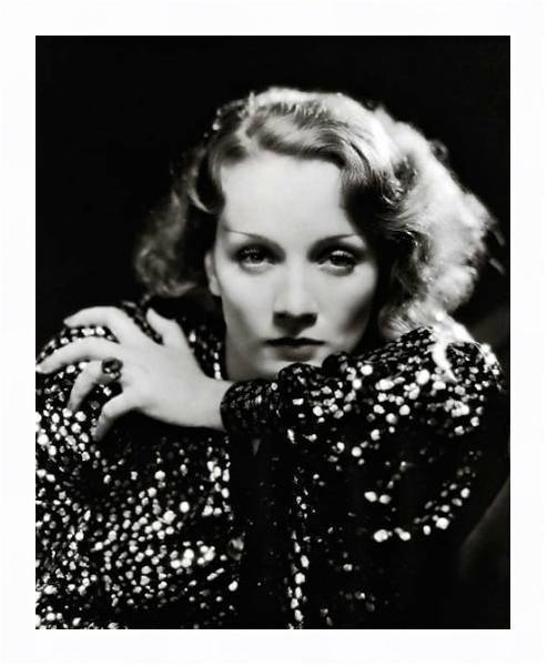 Постер Dietrich, Marlene (Shanghai Express) 6 с типом исполнения На холсте в раме в багетной раме 221-03