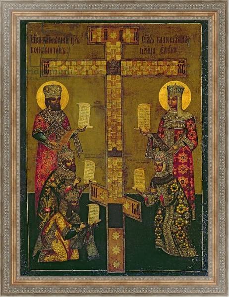 Постер St. Constantine and St. Helena с типом исполнения На холсте в раме в багетной раме 484.M48.310