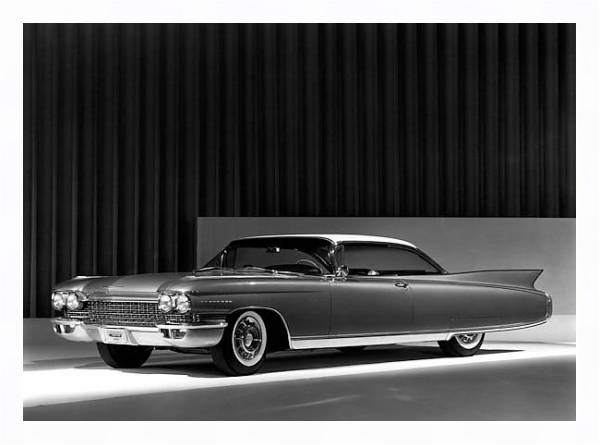 Постер Cadillac Eldorado Seville '1960 с типом исполнения На холсте в раме в багетной раме 221-03