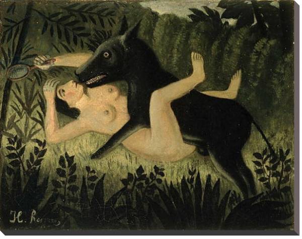 Постер Beauty and the Beast, c.1908 с типом исполнения На холсте без рамы