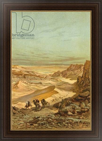 Постер Land of the Semites с типом исполнения На холсте в раме в багетной раме 1.023.151