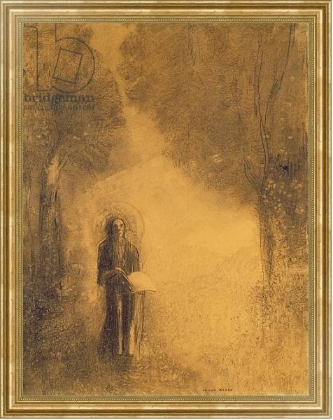 Постер The Walker, Study for 'The walking Buddha'), 1890-95 с типом исполнения На холсте в раме в багетной раме NA033.1.051