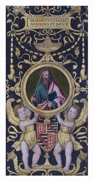 Постер Святой Урсула с типом исполнения На холсте в раме в багетной раме 221-03