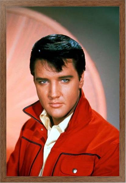 Постер Presley, Elvis 3 с типом исполнения На холсте в раме в багетной раме 1727.4310
