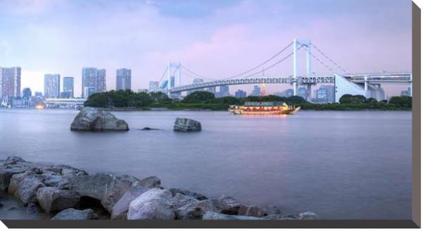Постер Радужный мост. Токио с типом исполнения На холсте без рамы