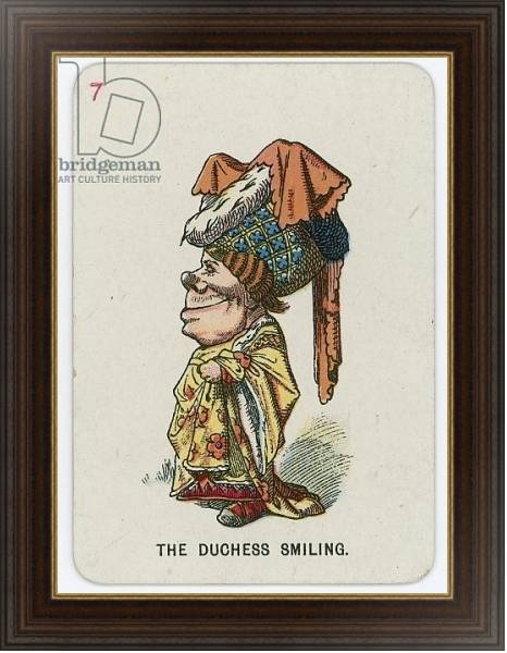 Постер The Duchess Smiling с типом исполнения На холсте в раме в багетной раме 1.023.151