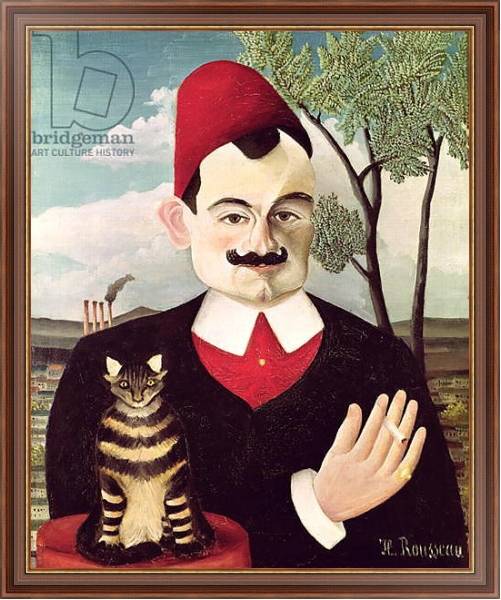 Постер Portrait of Pierre Loti c.1891 с типом исполнения На холсте в раме в багетной раме 35-M719P-83
