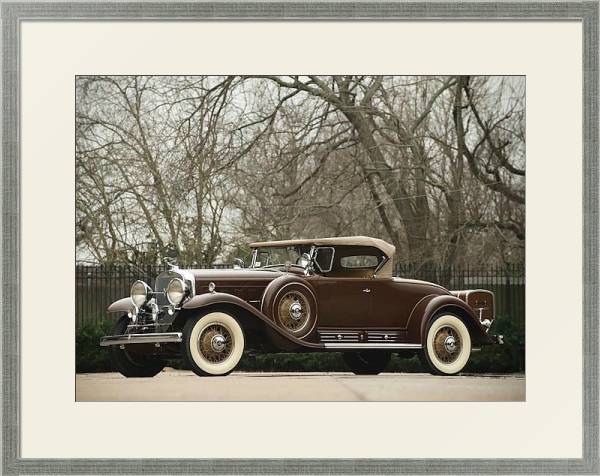 Постер Cadillac V16 452 452-A Roadster by Fleetwood '1930–31 с типом исполнения Под стеклом в багетной раме 1727.2510