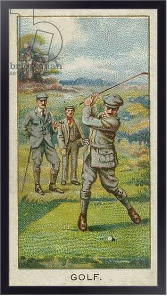 Постер Golf 2 с типом исполнения На холсте в раме в багетной раме 221-01