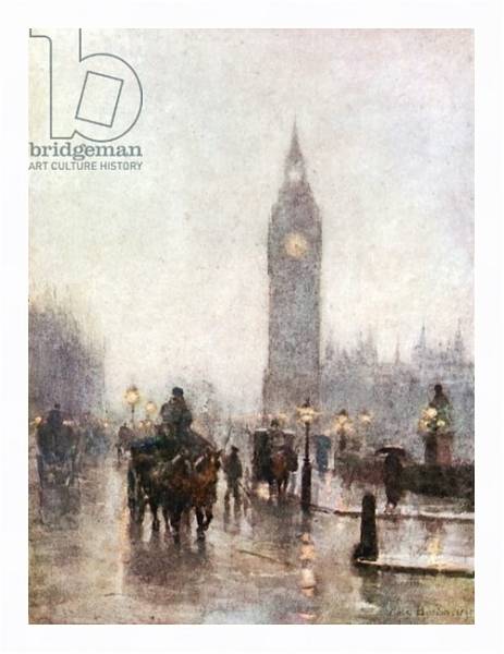 Постер Westminster 2 с типом исполнения На холсте в раме в багетной раме 221-03
