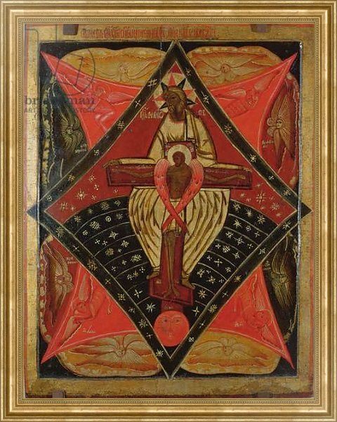Постер The Paternitas, 17th century с типом исполнения На холсте в раме в багетной раме NA033.1.051