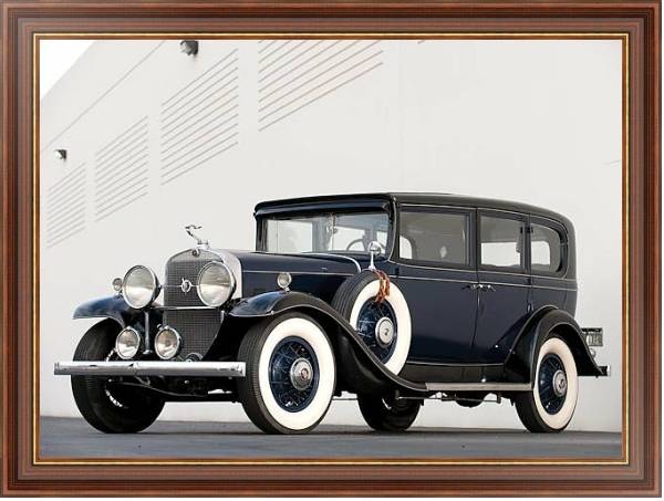 Постер Cadillac V8 355-A Town Sedan '1931 с типом исполнения На холсте в раме в багетной раме 35-M719P-83