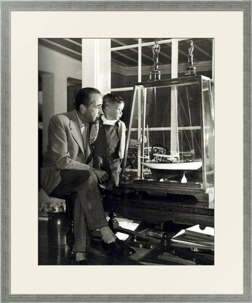 Постер Bogart, Humphrey 9 с типом исполнения Под стеклом в багетной раме 1727.2510