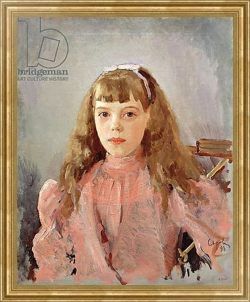 Постер Portrait of Grand Duchess Olga Alexandrovna 1893 1 с типом исполнения На холсте в раме в багетной раме NA033.1.051